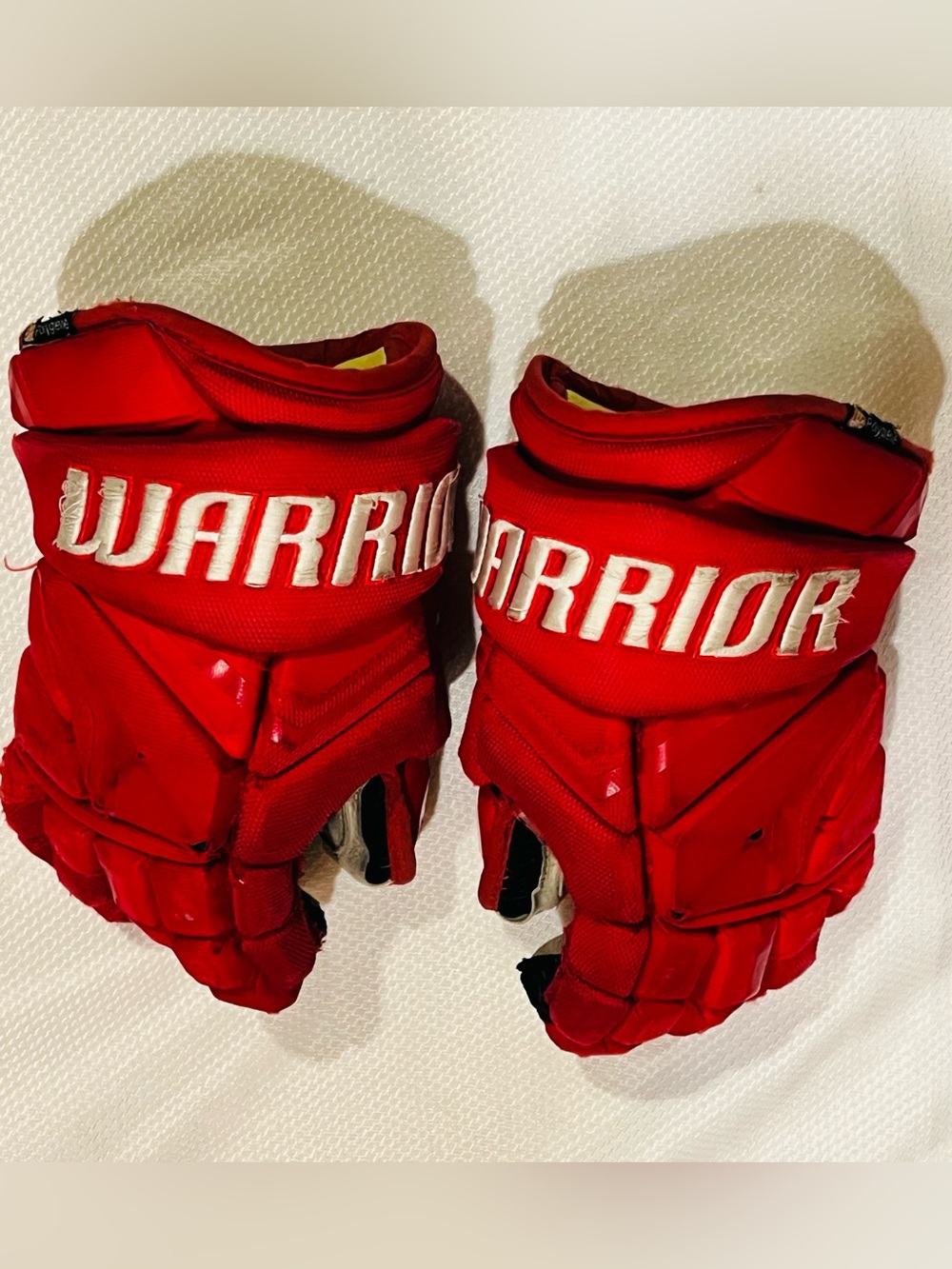 Red Hockey Gloves - Professional Grip